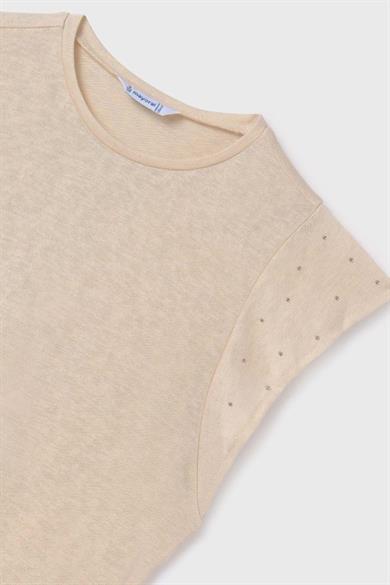 Mayoral Kız Çocuk 10-16 Yaş Triko Bluz 6019 Bej