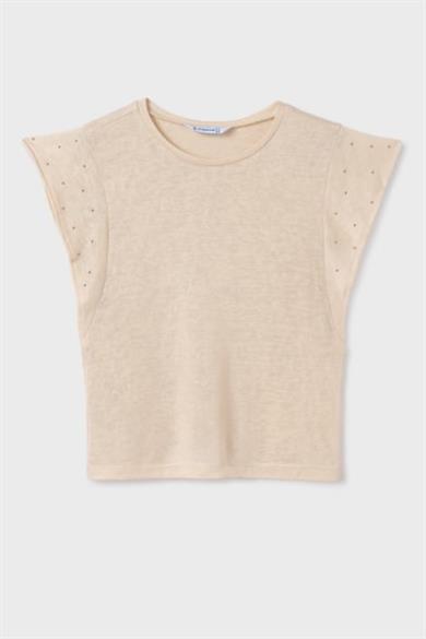 Mayoral Kız Çocuk 10-16 Yaş Triko Bluz 6019 Bej