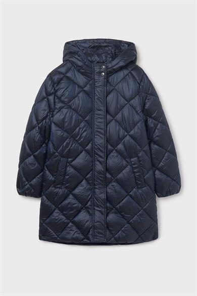 Mayoral Kız Çocuk 10-18 Yaş Dolgulu Uzun Mont Lacivert