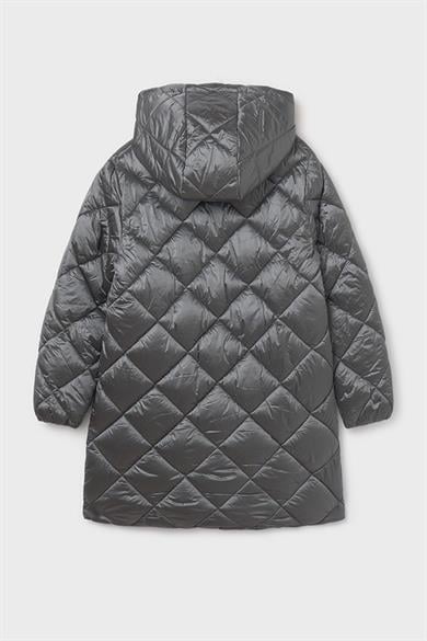 Mayoral Kız Çocuk 10-18 Yaş Dolgulu Uzun Mont Gri