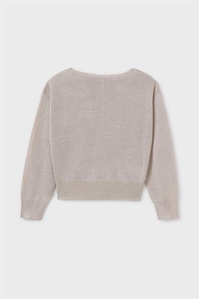 Mayoral Kız Çocuk 10-18 Yaş İnce Mevsimlik Triko 6349 Bej