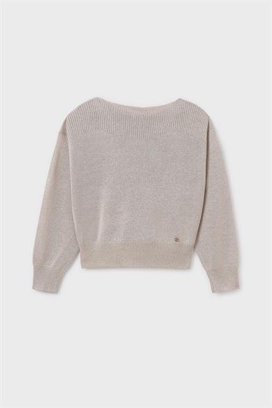 Mayoral Kız Çocuk 10-18 Yaş İnce Mevsimlik Triko 6349 Bej