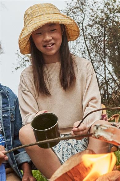 Mayoral Kız Çocuk 10-18 Yaş İnce Mevsimlik Triko 6349 Bej