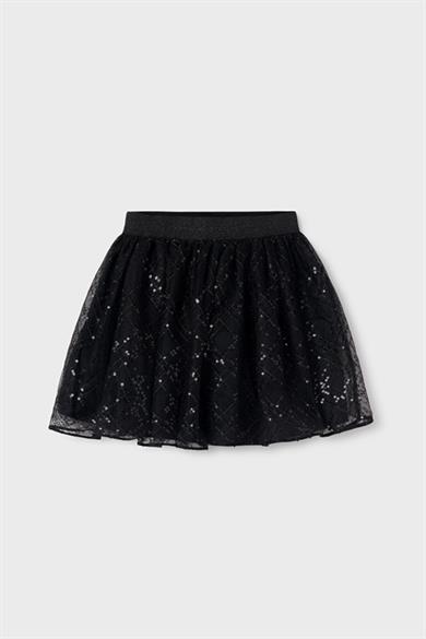Mayoral Kız Çocuk 10-18 Yaş Pul İşlemeli Etek 7971 Siyah
