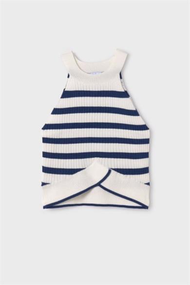 Mayoral Kız Çocuk 10-18 Yaş Triko Body 6023 Mavi