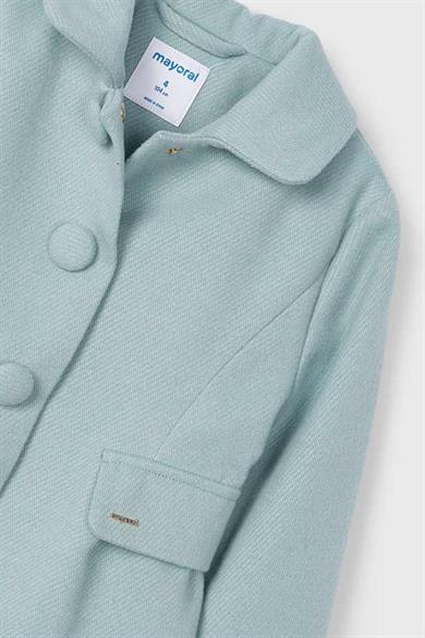 Mayoral Kız Çocuk 3-9 Yaş Astarlı Kışlık Kaban 4484 Mint