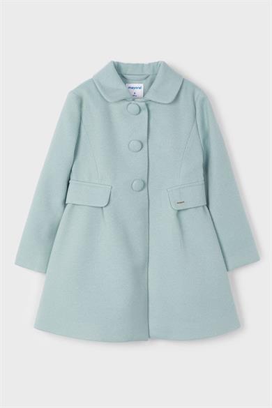 Mayoral Kız Çocuk 3-9 Yaş Astarlı Kışlık Kaban 4484 Mint