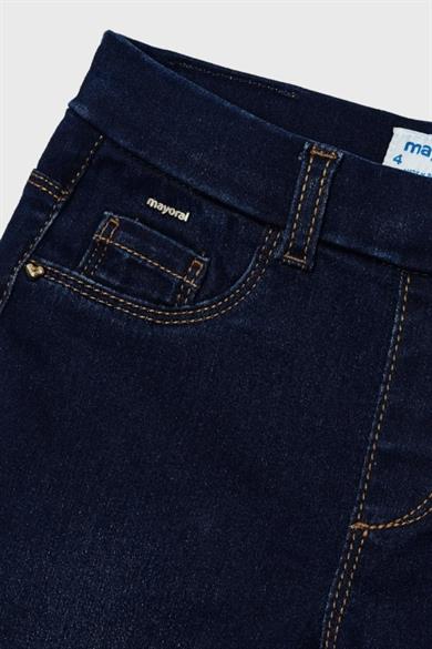 Mayoral Kız Çocuk 4-9 Yaş Skinny Denim Pantolon 577 Lacivert