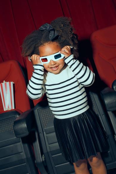 Mayoral Kız Çocuk 4-9 Yaş Triko Kazak Krem