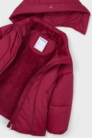 Mayoral Kız Çocuk 5-9 Yaş Dolgulu Mont Bordo