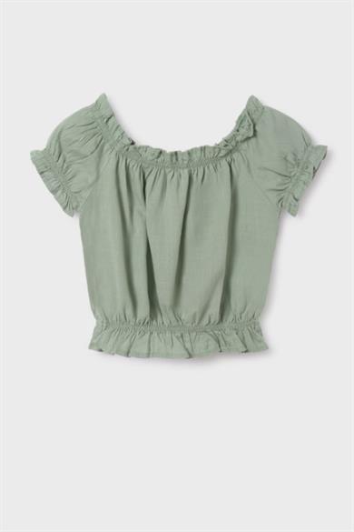 Mayoral Kız Çocuk 8-16 Yaş Bluz 6026 Yeşil