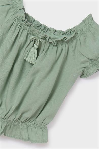 Mayoral Kız Çocuk 8-16 Yaş Bluz 6026 Yeşil