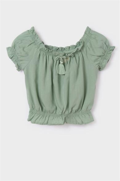 Mayoral Kız Çocuk 8-16 Yaş Bluz 6026 Yeşil