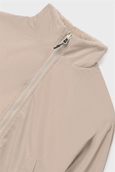 Mayoral Kız Çocuk 8-18 Yaş Çift Taraflı Peluş Mont Bej