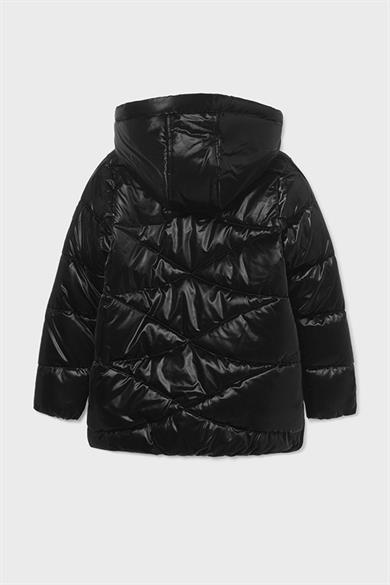 Mayoral Kız Çocuk 8-18 Yaş Dolgulu Uzun Mont Siyah