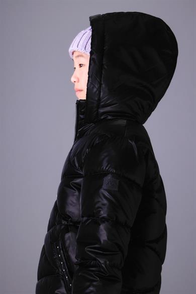 Mayoral Kız Çocuk 8-18 Yaş Dolgulu Uzun Mont Siyah