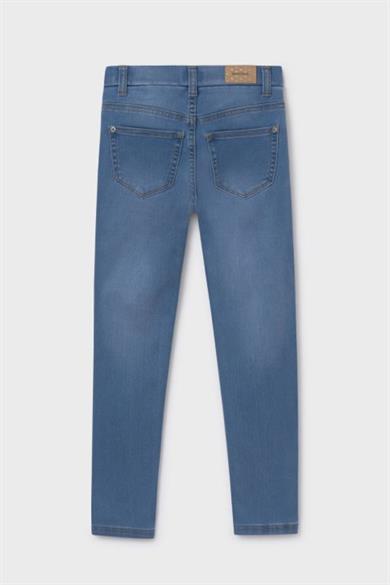 Mayoral Kız Çocuk 8-18 Yaş Skinny  Denim Pantolon 554 Kot Mavi