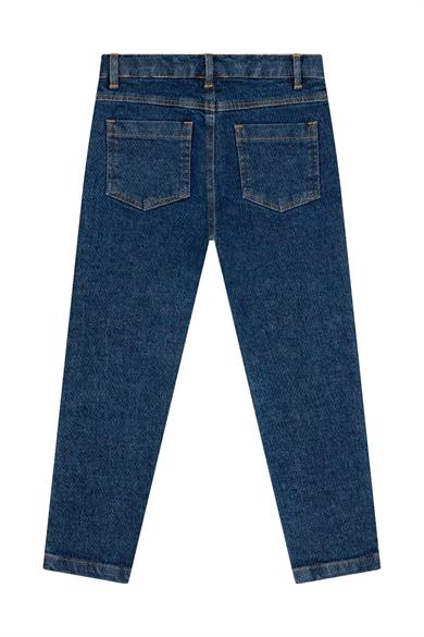 Mincenter Erkek Çocuk 2-6 Yaş Beş Cepli Denim Pantolon Mavi