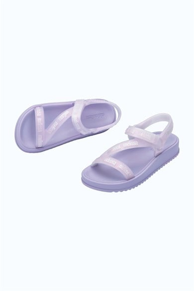 Mini Melissa 31-35 Numara Strıpes M Lover Sandalet Lila