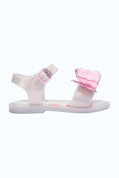 Mini Melissa Kız Bebek 21-30 Numara Fly Sandalet Beyaz