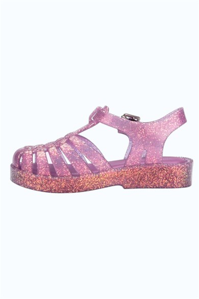 Mini Melissa Kız Çocuk 22-27 Numara Possession Shiny Sandalet Mor