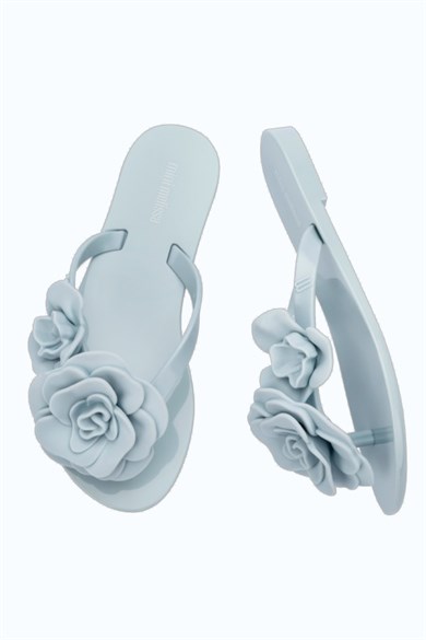 Mini Melissa Kız Çocuk 28-34 Numara Harmonic Petals Terlik Mavi