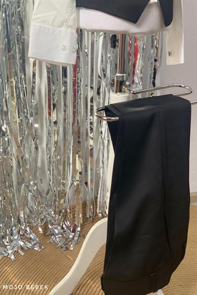 Mogi Erkek Çocuk 1-12 Yaş Klasik Yelekli Takım Siyah