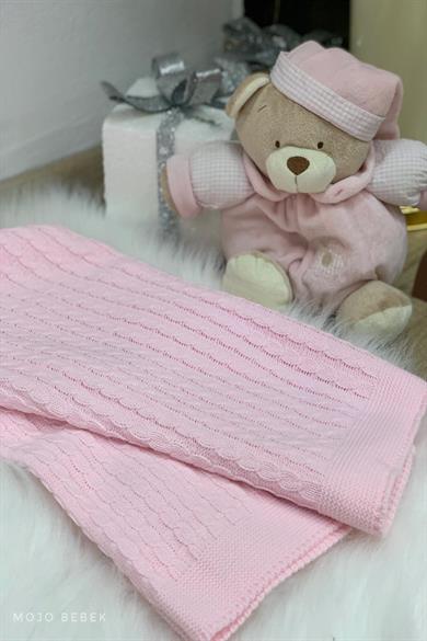 Mojo Bebek Triko Bebek Battaniyesi 120085 Pembe