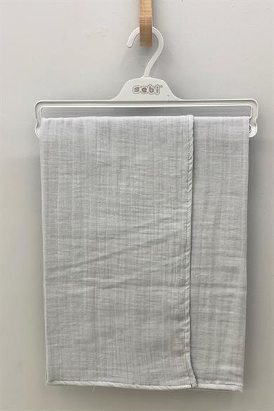 Mojo Bebek Unisex Çok Amaçlı Müslin Örtü 9211 Gri