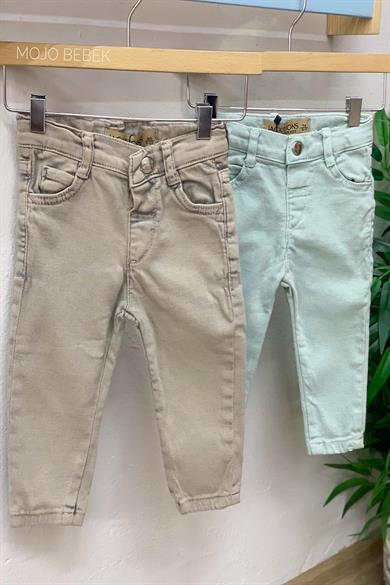Mojo Erkek Bebek 1-5 Yaş Dar Paça Kot Pantolon 15052 Gri