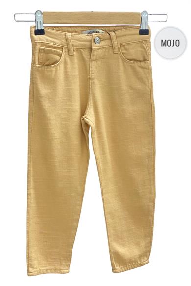 Mojo Erkek Bebek 1-5 Yaş Keten Pantolon 2343 Somon