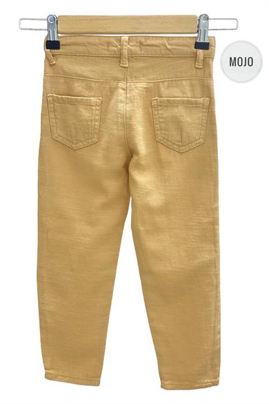 Mojo Erkek Bebek 1-5 Yaş Keten Pantolon 2343 Somon