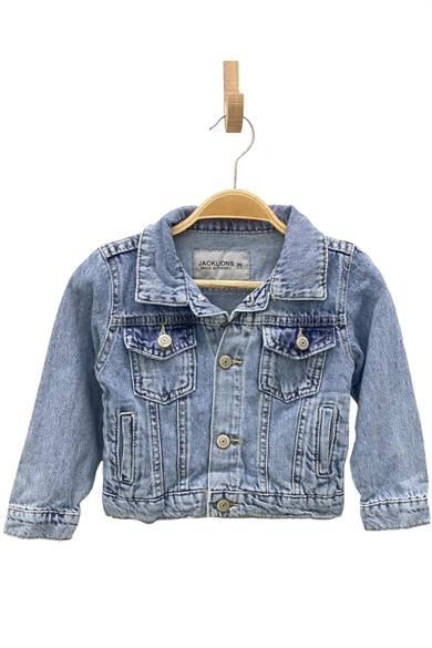 Mojo Erkek Bebek Denim Ceket 22248 Kot Mavi