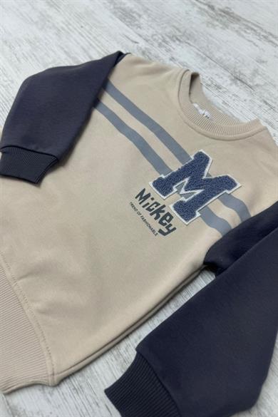 Mojo Erkek Çocuk 2-8 Yaş Mickey Baskılı Eşofman Takımı 8024 Antrasit