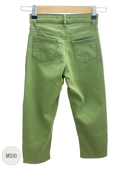 Mojo Erkek Çocuk 4-14 Yaş Full Likralı Renkli Denim Pantolon 2321 Haki