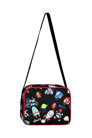 Mojo Erkek Çocuk Astronot Desenli Beslenme Ve Sırt Çantası 2644 Lacivert