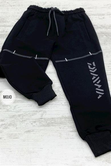 Mojo Erkek Çocuk Baskılı Eşofman Altı 2195 Siyah