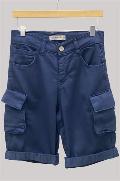 Mojo Erkek Çocuk Cep Detaylı Kapri 2231 Lacivert