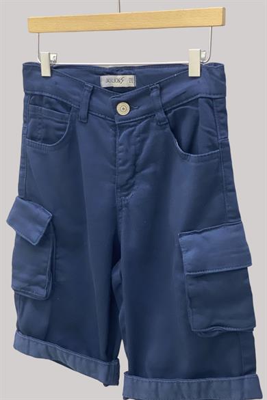 Mojo Erkek Çocuk Cep Detaylı Kapri 2231 Lacivert