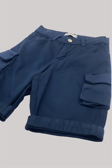 Mojo Erkek Çocuk Cep Detaylı Kapri 2231 Lacivert