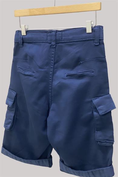 Mojo Erkek Çocuk Cep Detaylı Kapri 2231 Lacivert