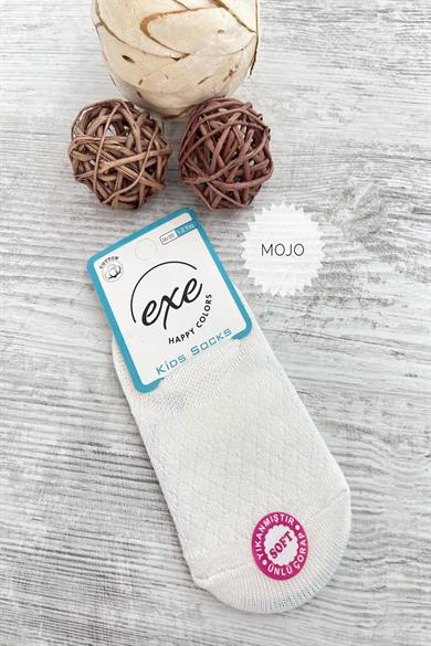 Mojo Erkek Çocuk Cotton Babet Çorap 6541 Krem
