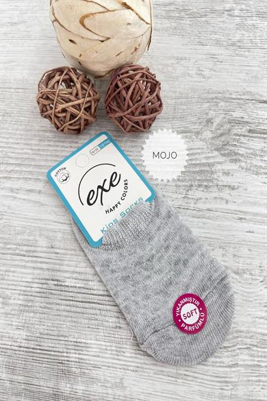 Mojo Erkek Çocuk Cotton Babet Çorap 6541 Gri