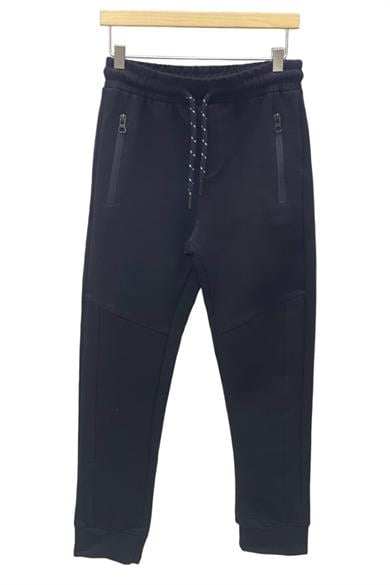 Mojo Erkek Çocuk Fermuarlı Cep Eşofman Altı 5292 Siyah