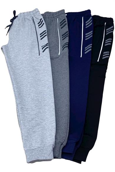 Mojo Erkek Çocuk Garson Boy Şeritli Eşofman Altı 2150 Füme