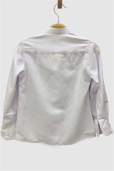 Mojo Erkek Çocuk Hakim Yaka Gömlek 102024 Beyaz