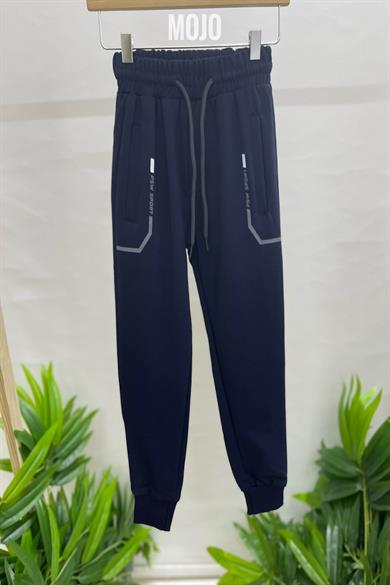 Mojo Erkek Çocuk Lastikli Paça Eşofman Altı 2151 Lacivert