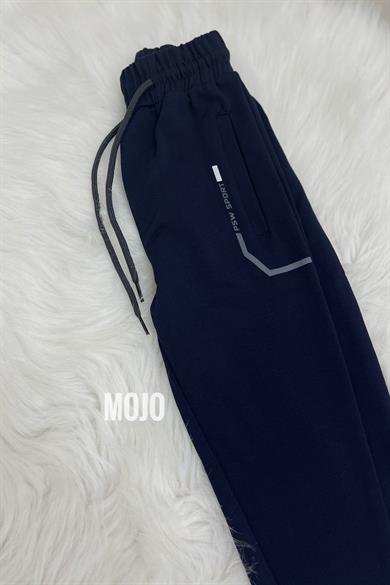 Mojo Erkek Çocuk Lastikli Paça Eşofman Altı 2151 Lacivert