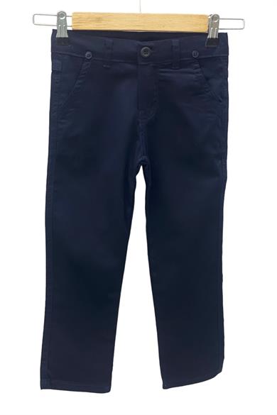 Mojo Erkek Çocuk 5-8 Yaş Papyonlu Gömlekli Pantolon Takım Lacivert-Beyaz