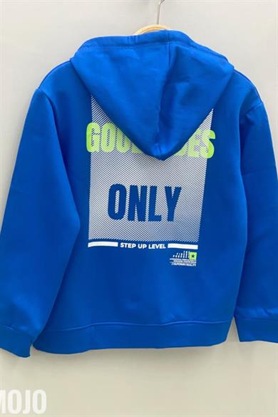 Mojo Erkek Çocuk Sırt Baskılı Kapüşonlu Sweatshirt 319031